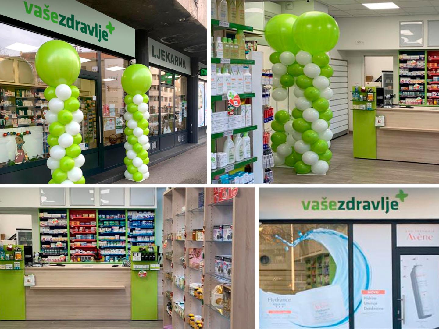 Nova poslovnica u lancu Ljekarni Vaše zdravlje oktalpharma.hr